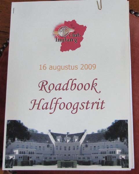 Roadbook.JPG - Een zonnige namiddagrit georganiseerd door Sigrid en Flip